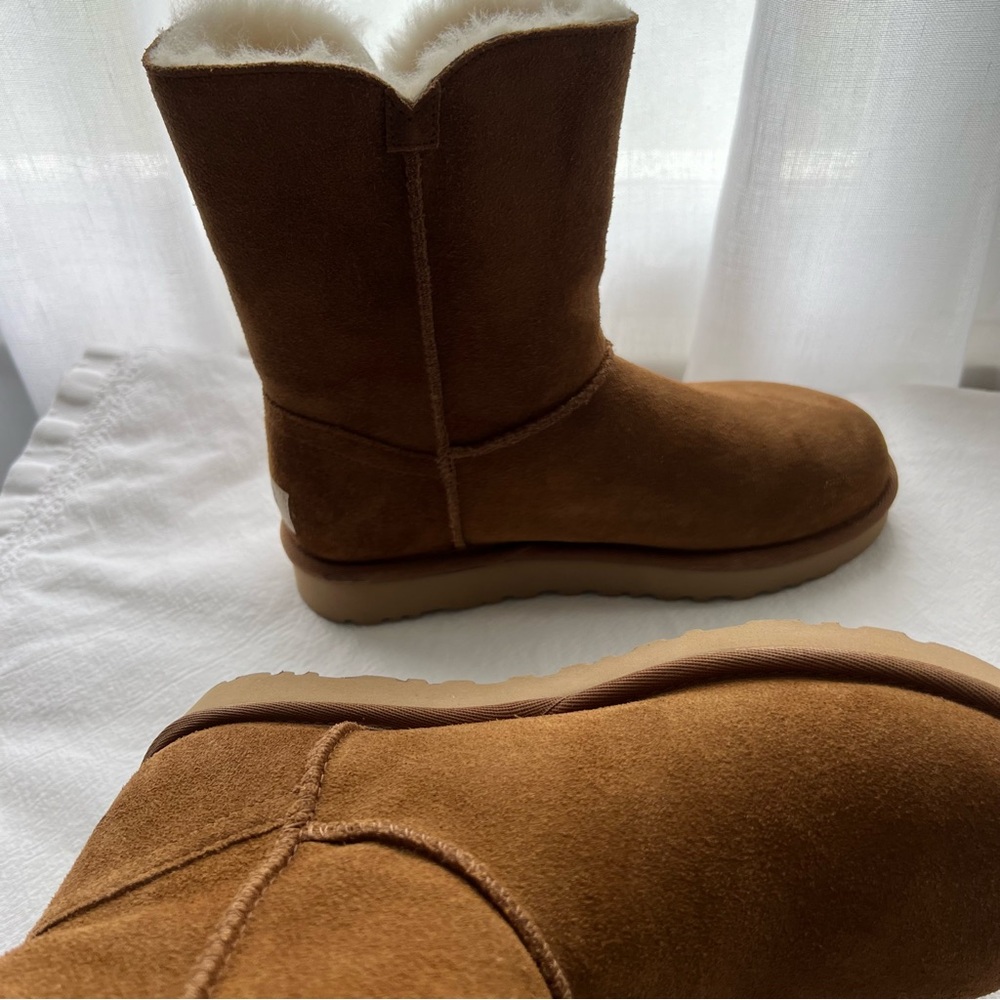 UGG MARCIELA II CHESTNUT BOOTS WOMEN'S Size 37 New - Picture 6 of 11